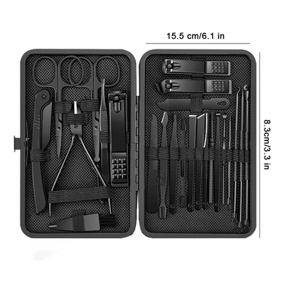 Stainless Steel Nail Clipper Set for Perfect Grooming - Smarsty