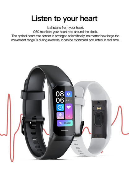 LIGE Waterproof Smart Watch with Heart Rate Tracker - Smarsty