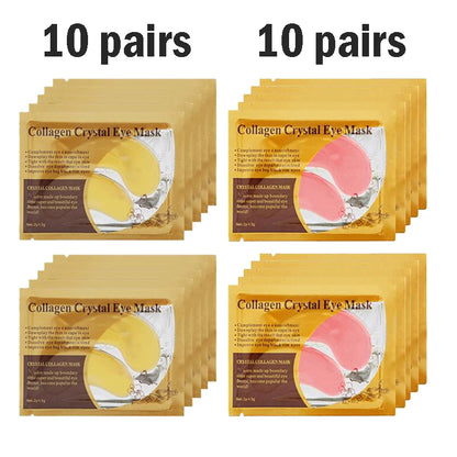 Gold Collagen Crystal Eye Masks for Dark Circles and Puffiness - Smarsty