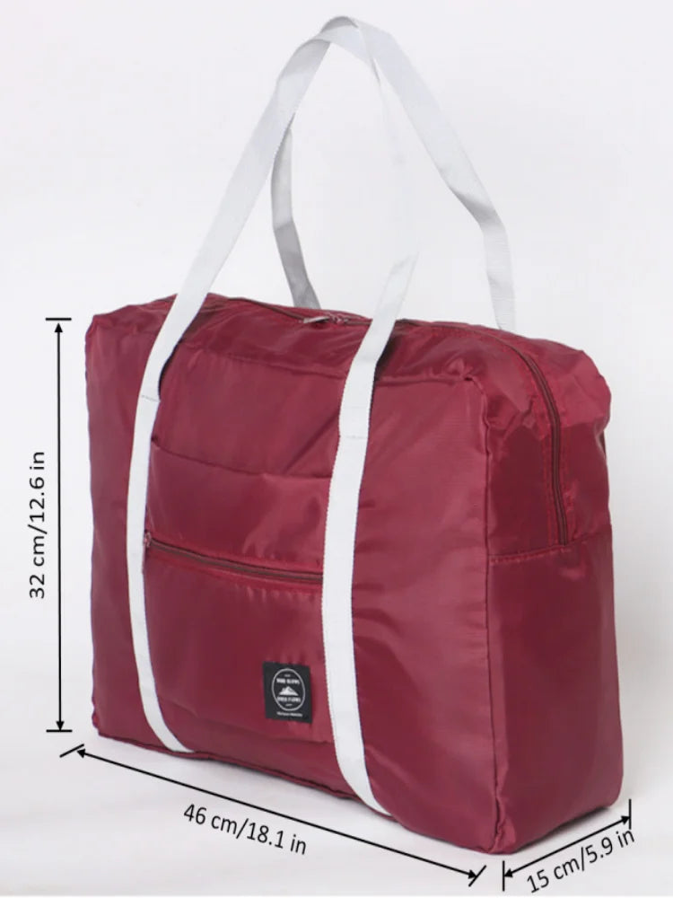 Lightweight Foldable Travel Duffel Bag With Large Capacity - Smarsty