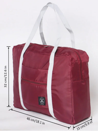 Foldable Travel Duffel Bag Lightweight Carry On For Women - Smarsty