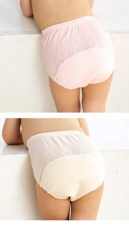 Newborn Training Pants Baby Shorts Solid Color Washable Underwear BABY Boy Girl Cloth Diapers Reusable Nappies Infant Panties