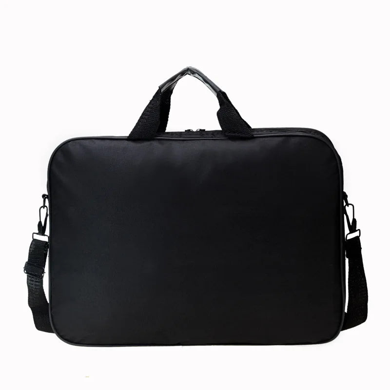 Nylon Laptop Bag 15.6 Inch Portable Unisex Shoulder Bag