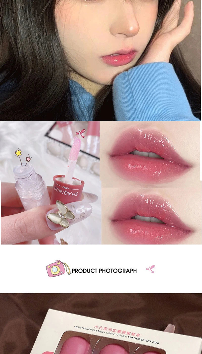 Moisturizing Lip Honey Oil Kit for Hydrated Lips - Smarsty