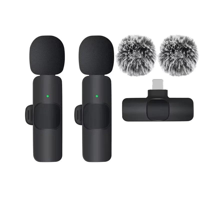 Basix Wireless Lavalier Microphone for iPhone Vlogging - Smarsty
