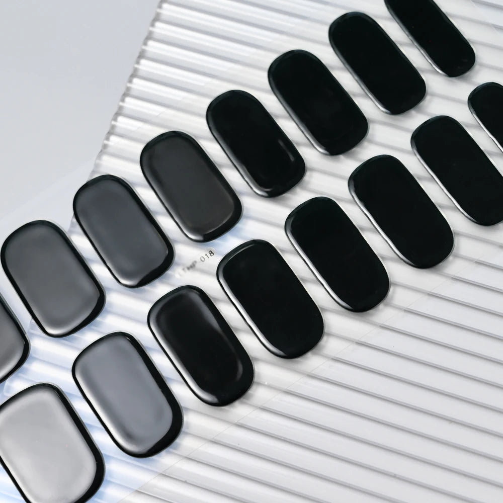 Long-Lasting Semi-Cured Gel Nail Stickers for Easy Application - Smarsty