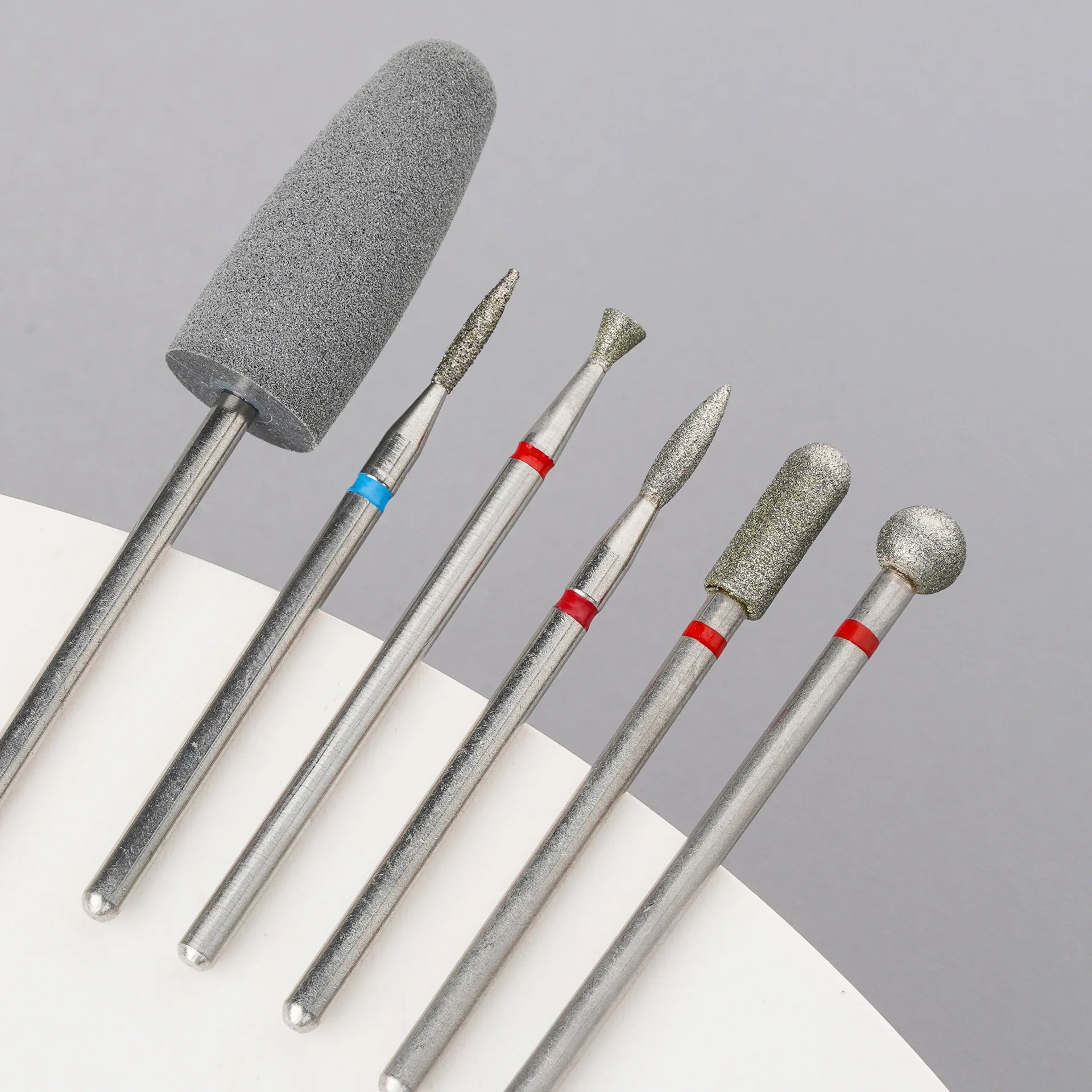 6 Piece Electric Nail File Set for Acrylic Removal - Smarsty