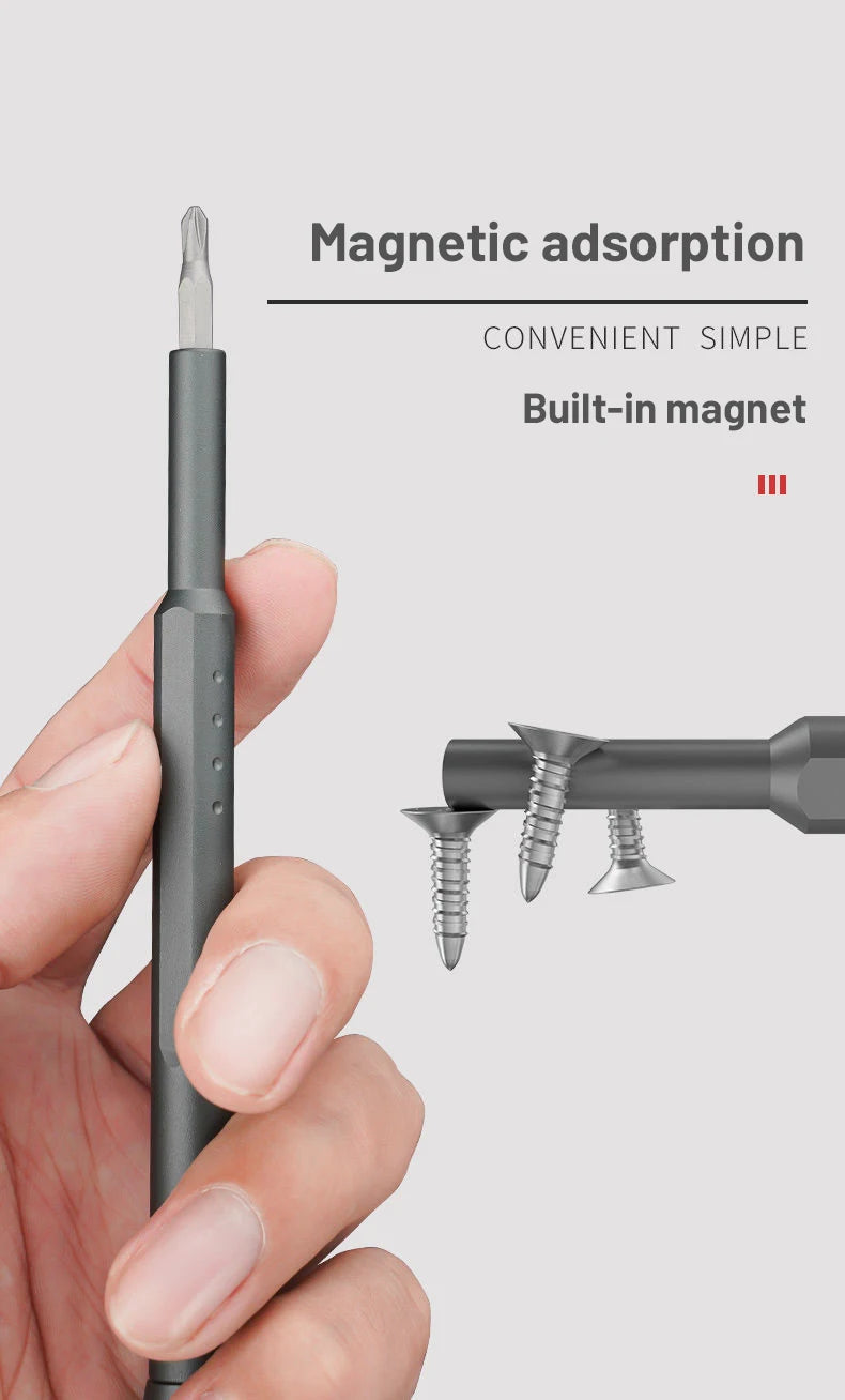 Precision Screwdriver Set 8 32 43 46 in 1 Torx Hex Phillips Magnetic Screwdriver Bit Phone Watch Laptop Mini Repair Tool Set - Smarsty
