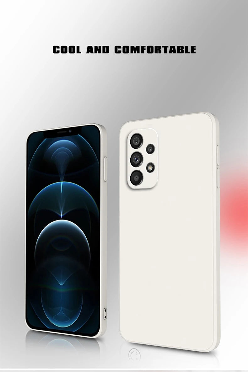 Durable Silicone Phone Case Fingerprint Resistant 5G - Smarsty