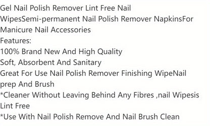 Nail Polish Remover Wipes for Quick and Easy Cleaning - Smarsty