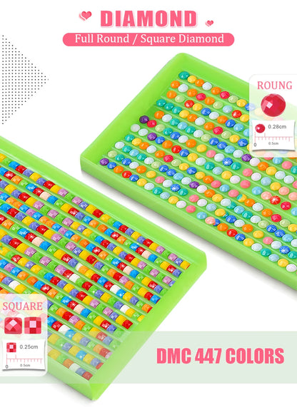 Purple Moon DIY 5D Diamond Painting Kit for Home Decor - Smarsty