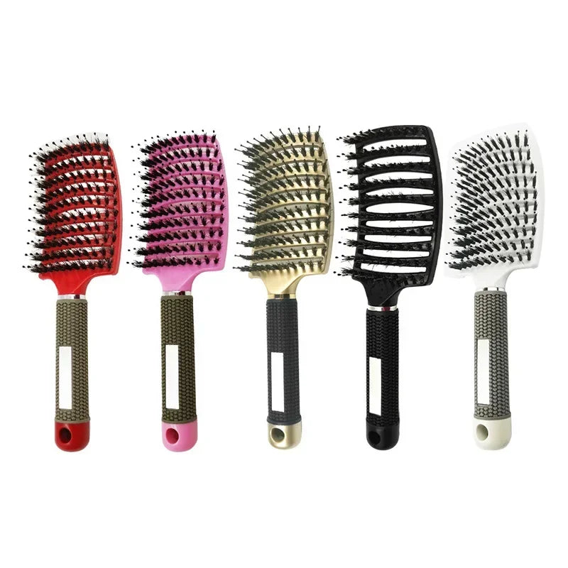 Detangling Hair Brush for Curly Hair Styling - Smarsty