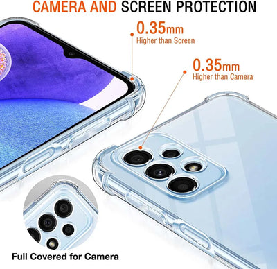 Air Bag Shockproof Transparent Case for Galaxy A Series 5G - Smarsty