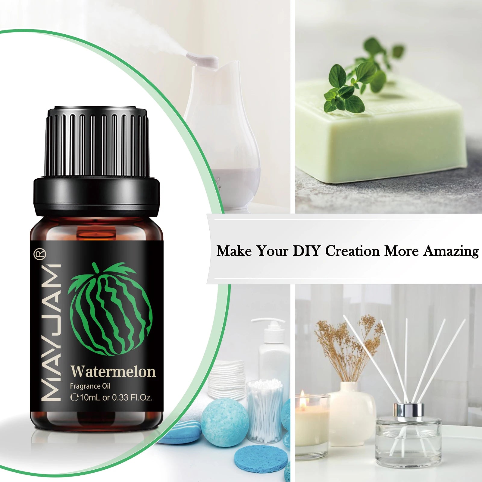 MAYJAM Fruit Fragrance Oil Assorted Scents for Skin - Smarsty