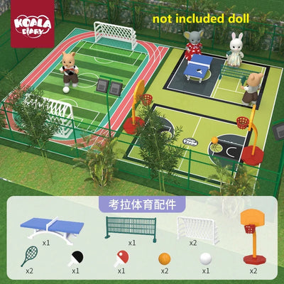 Original Toys Miniature Items Furniture Family Toys Dollhouse LivingRoom Bathroom Kitchen Set Pretend Creative Ideas Kids Toys by Smarsty