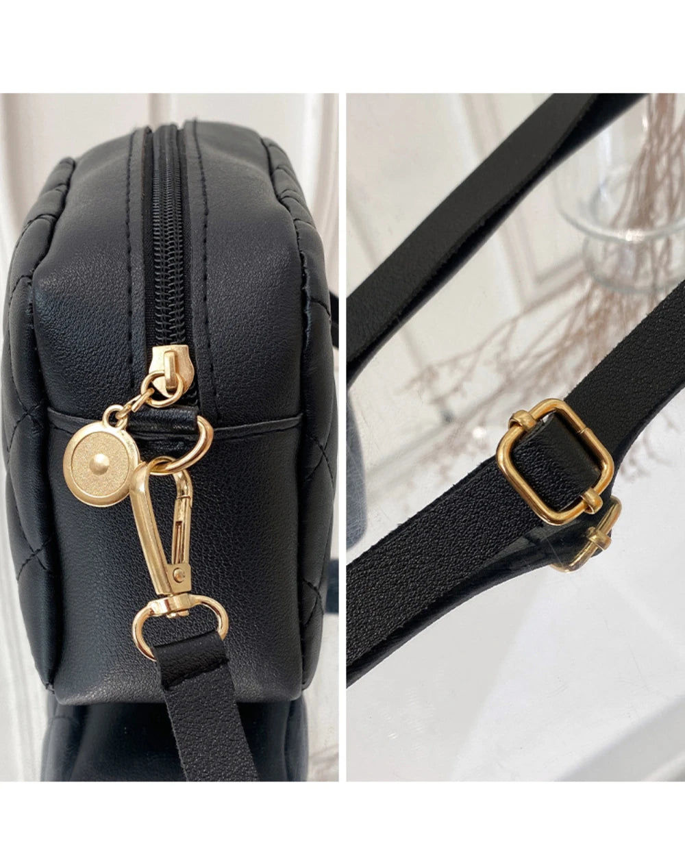 2024 Tassel Small Messenger Bag For Women Trend Lingge Embroidery Camera Female Shoulder Bag Fashion Chain Ladies Crossbody Bags - Smarsty