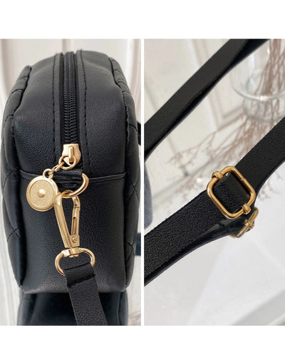 2024 Tassel Small Messenger Bag For Women Trend Lingge Embroidery Camera Female Shoulder Bag Fashion Chain Ladies Crossbody Bags - Smarsty