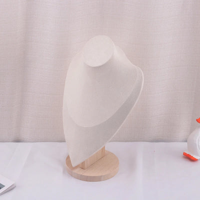 Velvet Jewelry Display Stand for Necklaces and Pendants - Smarsty