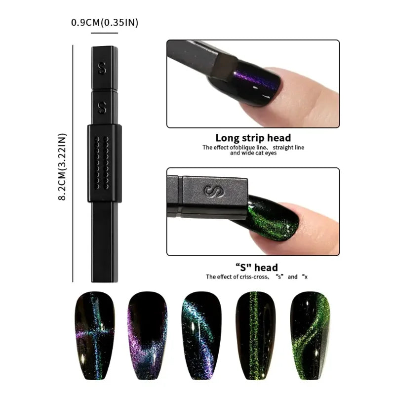 Magnet Stick Wand Set for 3D Nail Art - Smarsty