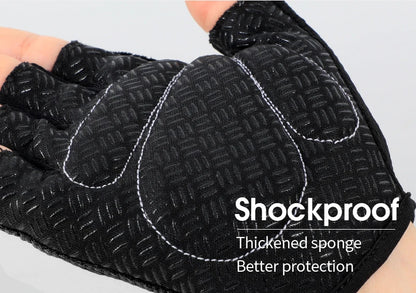 West Biking Full Finger Cycling Gloves Non Slip Silicone Palm - Smarsty