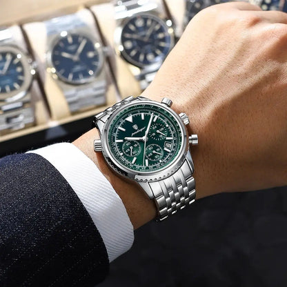 Luxury Waterproof Military Men's Watch with Luminous Features - Smarsty