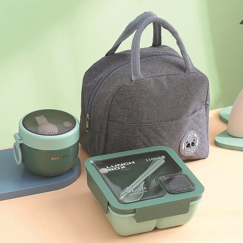 Insulated Lunch Box Bag Portable Thickened For Students - Smarsty