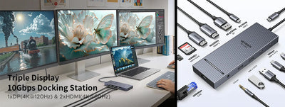 USB C Hub With 4K HDMI And Gigabit Ethernet Docking - Smarsty