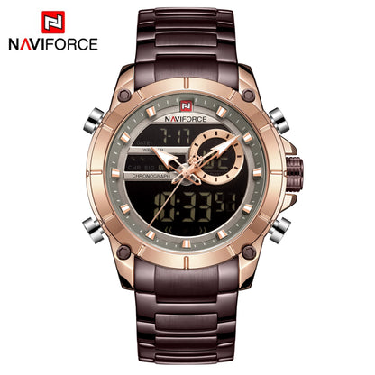 NAVIFORCE Luxury Waterproof Quartz Sport Watch for Men - Smarsty
