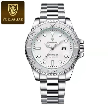 Luxury Waterproof Men's Quartz Watch with Luminous Features - Smarsty