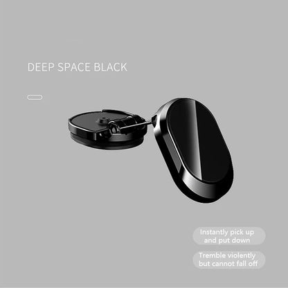 Rotatable Magnetic Car Phone Stand With Foldable Design - Smarsty