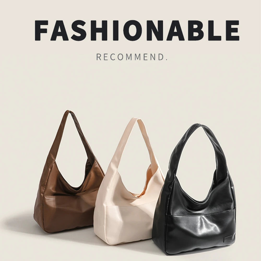 Retro Shoulder Bag With Large Capacity Tote For Daily Use - Smarsty