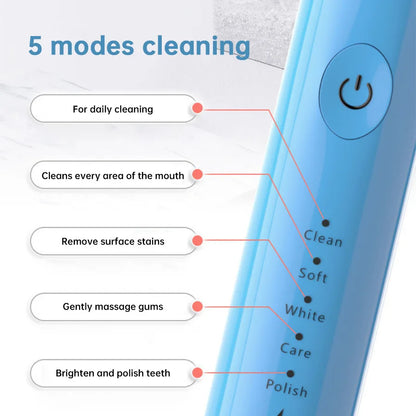 Tongwode Smart Wireless Electric Toothbrush for Deep Cleaning - Smarsty