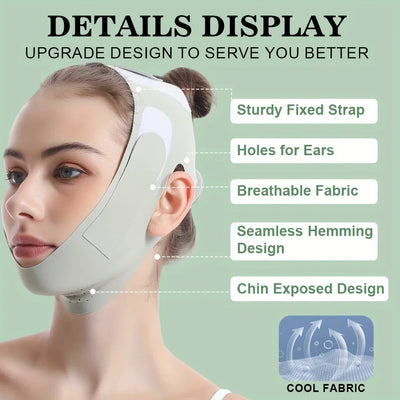 Reusable Face Slimming Bandage for V Line Enhancement - Smarsty