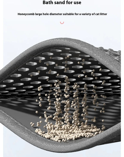 Large Cat Litter Mat Waterproof Double Layer Non Slip Litter Box Tray Pad Washable Durable Pet Toilet Training Mat - Smarsty