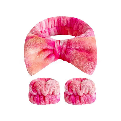 Coral Fleece Wash Face Headband Absorbent Waterproof - Smarsty