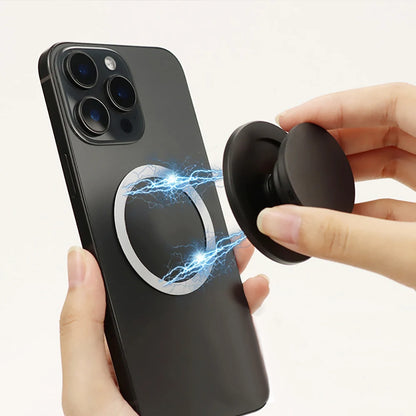 Magnetic Folding Phone Grip Holder With Pocket Stand - Smarsty