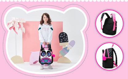 Sequins 13 Inch Girls Kindergarten School Backpack Bright - Smarsty