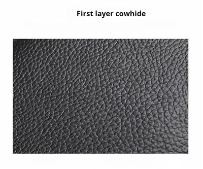 Genuine Leather Business Card Holder Name Card Case Credit Card Wallet for Men & Women - Smarsty