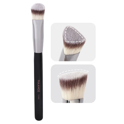 MAANGE Triangle Under Eye Concealer Brush for Flawless Blending - Smarsty