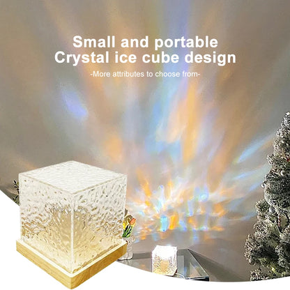 Dynamic Rotating Water Ripple Projector Night Light - Smarsty