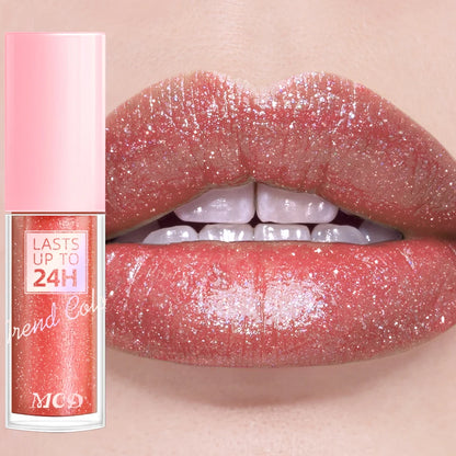 18 Colors Long Lasting Waterproof Lip Gloss Moisturizer - Smarsty