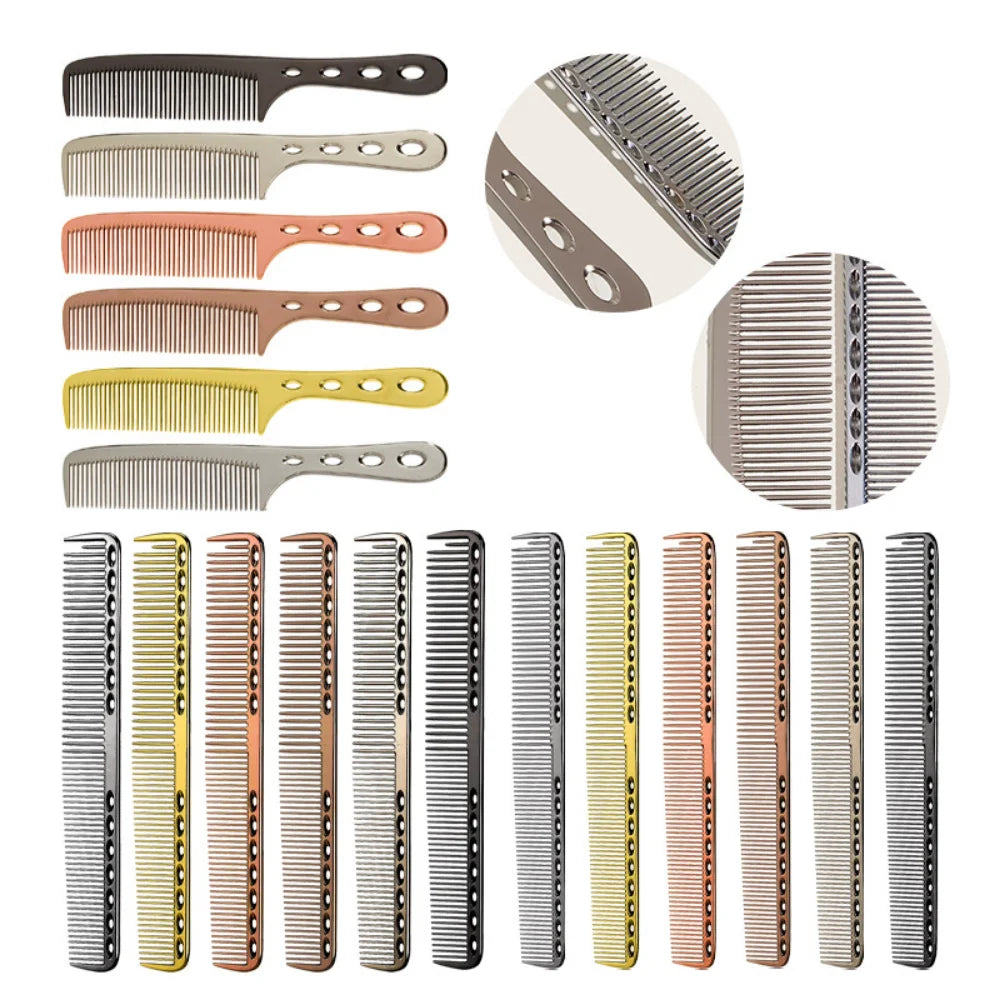 Space Aluminum Hair Comb for Professional Hairdressing - Smarsty