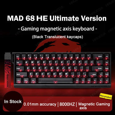 Mechanical Keyboard With Hot Swap And Adjustable Keystroke - Smarsty