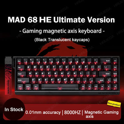 Mechanical Keyboard With Hot Swap And Adjustable Keystroke
