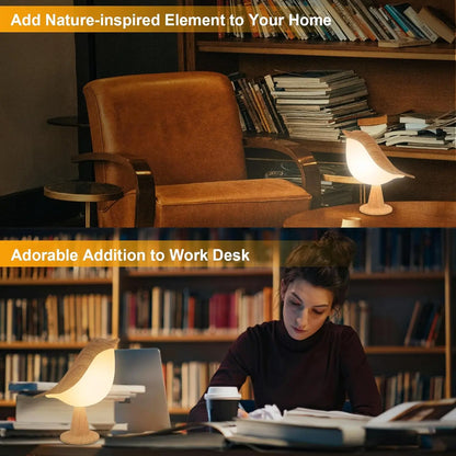 Small Touch Sensor Desk Lamp with 3 Color Temperatures - Smarsty