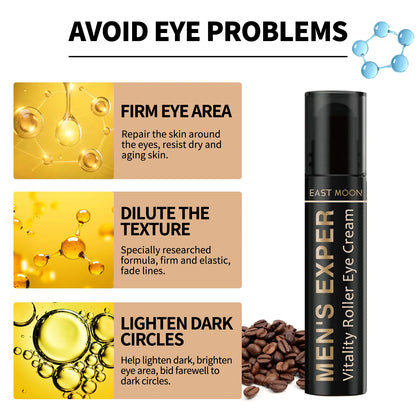 Men's Retinol Eye Cream for Dark Circles and Firming - Smarsty