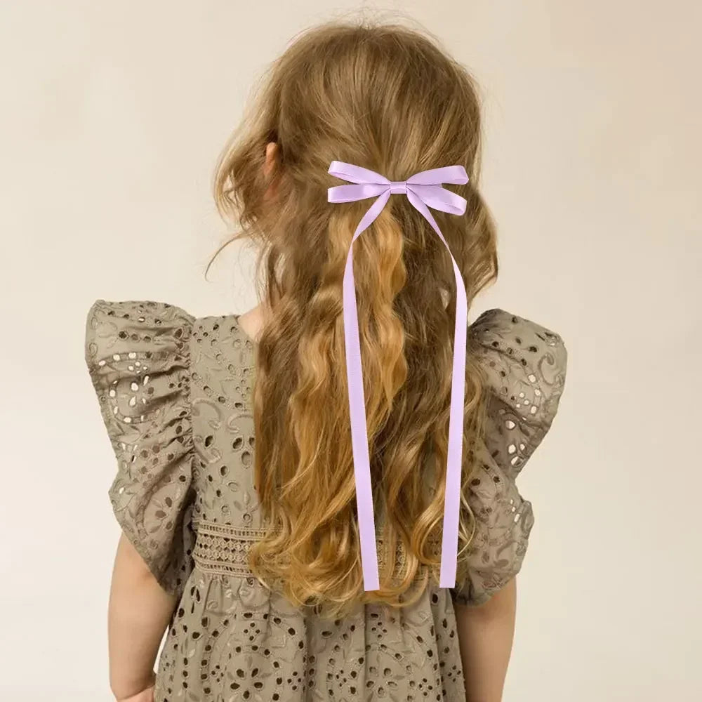 Fabric Hair Bow Clips Set for Women and Girls - Smarsty