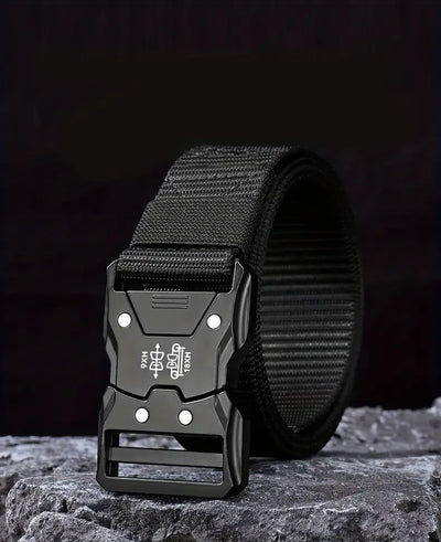 Tactical Waist Belt with Durable Automatic Buckle - Smarsty