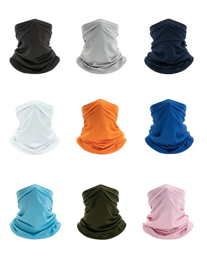 Outdoor Sport Bandana Military Tube Scarf Fishing Cycling Tactical Hiking Face Cover Neck Gaiter Half Mask Headband Men Women