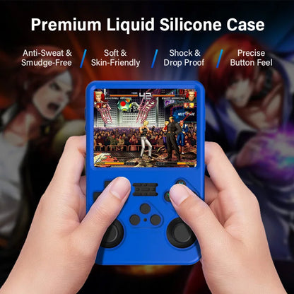 Color Silicone Case for R36S Game Console with Anti-Scratch Protection - Smarsty